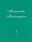 Monumenta Montenegrina I/2. Duklja i Prevalitana do 400. godine