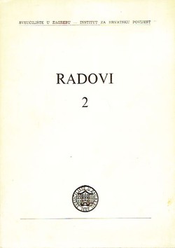 Radovi Instituta za hrvatsku povijest 2/1972