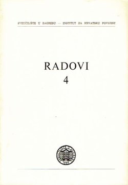 Radovi Instituta za hrvatsku povijest 4/1973