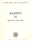 Radovi Instituta za hrvatsku povijest 10/1977. Matij Ivanić i njegovo doba