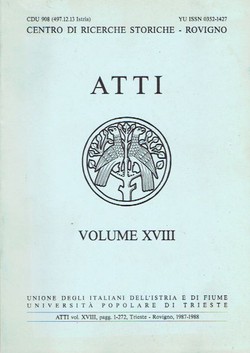 Atti XVIII/1987-1988