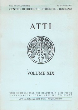Atti XIX/1988-1989