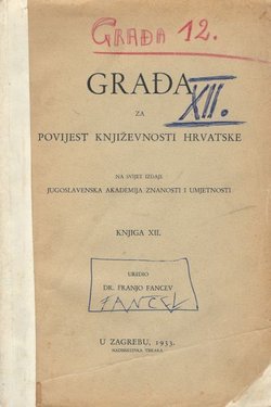 Dokumenti za naše podrijetlo Hrvatskoga preporoda (1790-1832)