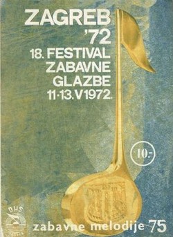 Zagreb '72. Zabavne melodije 75/1972