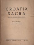 Croatia Sacra 20-21/1943. Svečani broj u čast prve godišnjice Nezavisne Države Hrvatske