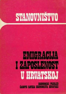 Stanovništvo, emigracija i zaposlenost u Hrvatskoj