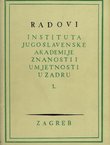 Radovi Instituta JAZU u Zadru 1/1954