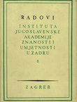 Radovi Instituta JAZU u Zadru 2/1955