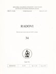 Radovi Zavoda za povijesne znanosti HAZU u Zadru 34/1992