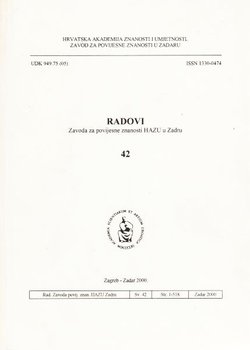 Radovi Zavoda za povijesne znanosti HAZU u Zadru 42/2000