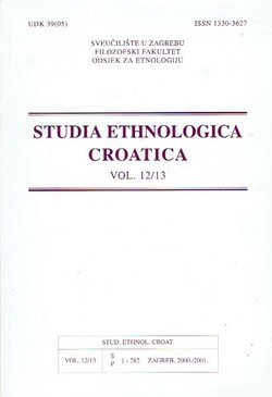 Studia ethnologica croatica 12-13/2000-2001 (Uništena tradicijska kultura zapadne Slavonije)