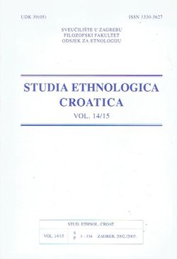 Studia ethnologica croatica 14-15/2002-2003