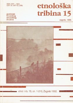 Etnološka tribina 15/1992