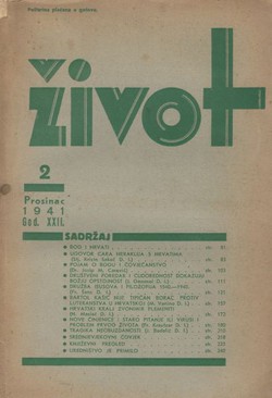 Život XXII/2/1941