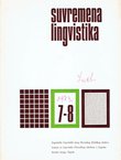 Suvremena lingvistika 7-8/1973
