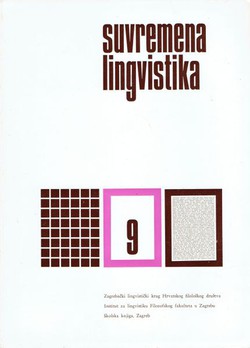 Suvremena lingvistika 9/1974