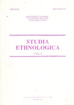 Studia ethnologica 3/1991