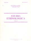 Studia ethnologica 3/1991