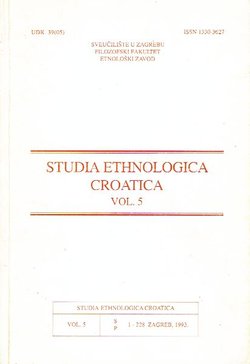 Studia ethnologica croatica 5/1993