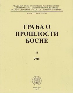Građa o prošlosti Bosne 11/2018