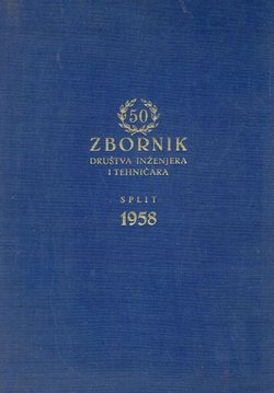 Zbornik Društva inženjera i tehničara Split 1958
