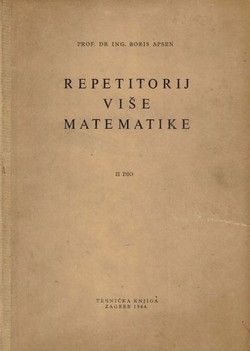 Repetitorij više matematike II. (3.dop.izd.)