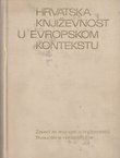 Hrvatska književnost u evropskom kontekstu