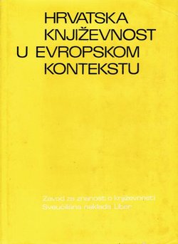 Hrvatska književnost u evropskom kontekstu