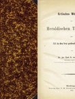 Kritisches Wörterbuch der heraldischen Terminologie