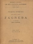 Povjesni spomenici Slob. kralj. grada Zagreba XIII. Računi god. 1535.-1560.