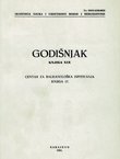 Godišnjak ANUBiH. Knjiga XIX. Centar za balkanološka ispitivanja 17/1981