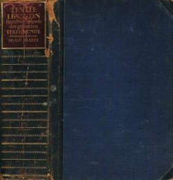 Textil-Lexikon - Handwörterbuch der gesamten Textilkunde