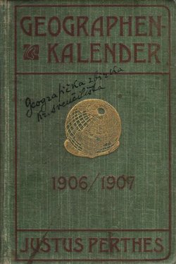 Geographen-Kalendar 1906/1907