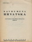 Savremena Hrvatska i unutarnja politička situacija zemlje