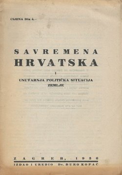 Savremena Hrvatska i unutarnja politička situacija zemlje