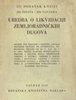 III dodatak knjizi Uredba o likvidaciji zemljoradičkih dugova