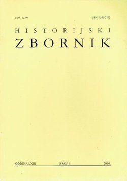 Historijski zbornik LXIII/1/2010