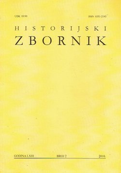 Historijski zbornik LXIII/2/2010