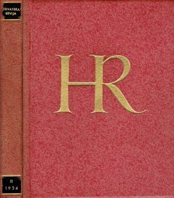 Hrvatska revija VII/7-12/1934 (luksuzni uvez u kutiji)