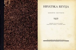 Hrvatska revija IV/1-12/1931