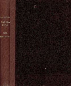 Hrvatska revija XIII/1-6/1940