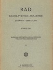Rad JAZU. Knjiga 248. Razreda historičko-filologičkoga i filozofičko-juridičkoga 111/1933