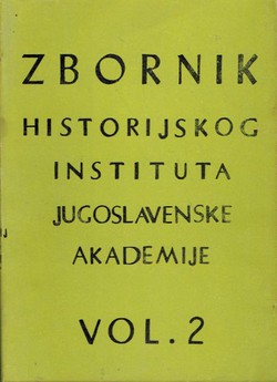 Zbornik Historijskog instituta JAZU 2/1959
