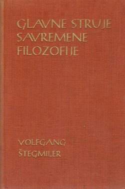 Glavne struje savremene filozofije