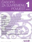 Časopis za suvremenu povijest 1/2007