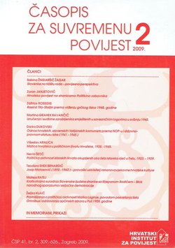 Časopis za suvremenu povijest 2/2009