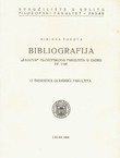 Bibliografija "Radova" Filozofskog fakulteta u Zadru sv. 1-25