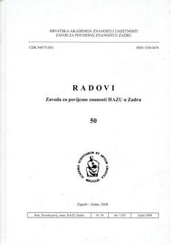 Radovi Zavoda za povijesne znanosti HAZU u Zadru 50/2008