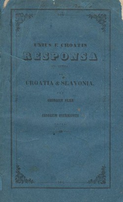 Responsa ad vastum illud: Croatiae ac Slavoniae cum Regno Hungariae nexus et relationes