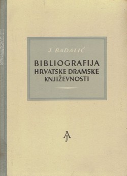 Bibliografija hrvatske dramske književnosti